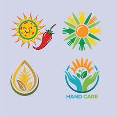 Teamwork Logo abstract two Hands helping. Circle design vector template. Friendship Partnership Support Team work Business Logotype icon.