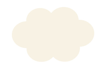 Cute and Simple Cloud Illustration