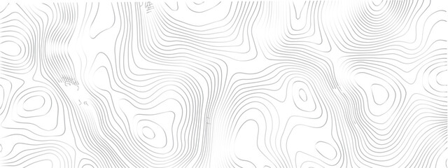 Seamless Grid Pattern Combining Topography, Technology Lines, and Discovery Areas Represented in Geometric Styles
