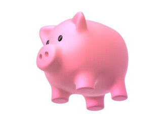 piggy bank 3d