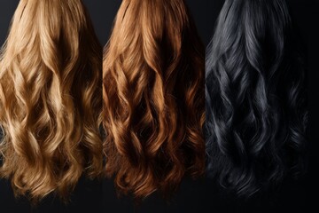Women's barber shops offer a variety of different hair colors for women, ranging from blonde to dark brunette shades of brown