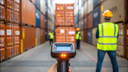 Efficient cargo management at port is crucial for smooth operations and timely deliveries. Workers utilize scanners to track shipments