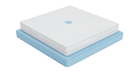 Isolated Stack of Mattress