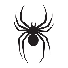 Simple Silhouette of a Spider