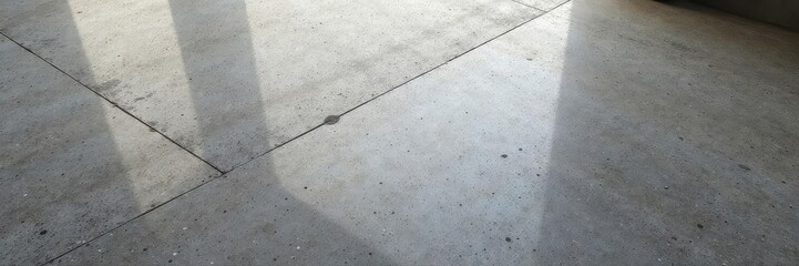 Obraz premium Polished concrete slab, smooth sections contrasting with coarse aggregate, sleek modern feel , white, detail