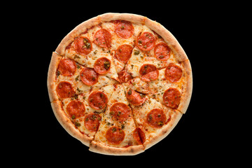 Pepperoni Pizza most delicious © Pakistani Desi Food