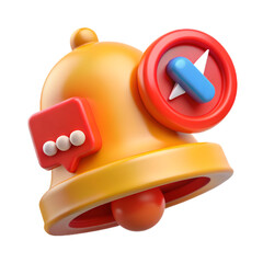 Danger Alert Notification Bell