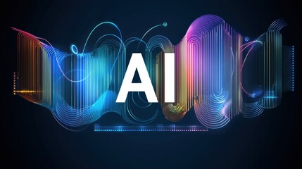 Exploring ai innovations technology sector digital art abstract environment futuristic viewpoint