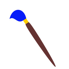 blue paintbrush 