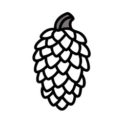 Simple gray letter M graphic on black background