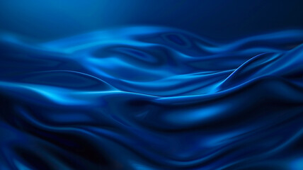 Obraz premium Dark blue defocused blurred motion gradient with soft abstract design, perfect for backgrounds and vector illustrations.