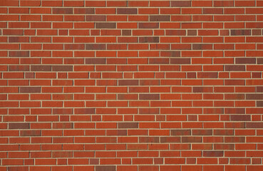 Brick wall background texture. Textured background of brick wall. Clinker brick. Wall from brick...