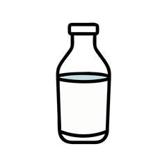 White Database Icon Against Black Background Illustration
