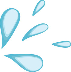 water splash drop illustration