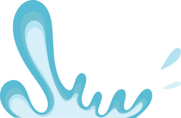 water splash drop illustration
