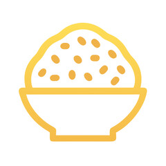 Bowl of Grain: Rice, Lentils, or other Grains