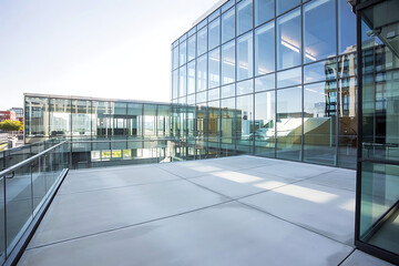 Businesswoman sitting at desk in office