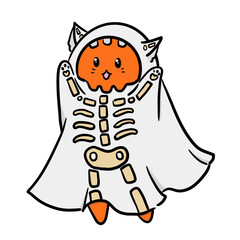 Halloween skeleton