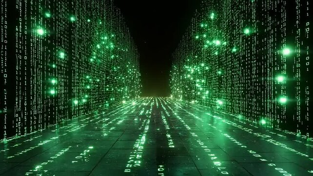 binary code background