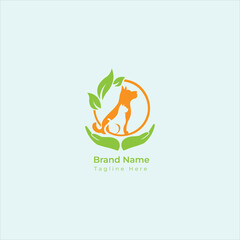 Animals and Pets logo design.