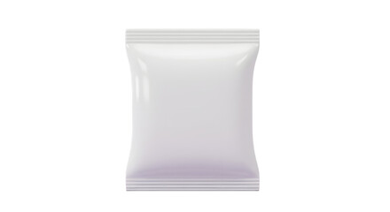 Blank White Product Packaging Mockup on Pastel Background