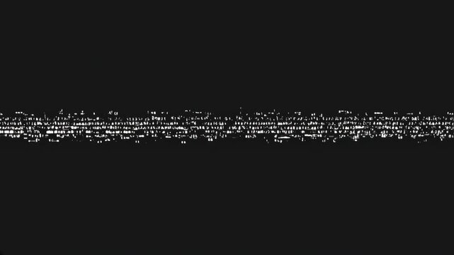 Randomized lines of code flicker and glitch forming and dissolving into a chaotic sequence of distorted characters and symbols, Abstract slow animated color gradients background