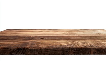 Fototapeta premium Rustic Wooden Table Surface with Natural Grain and Texture