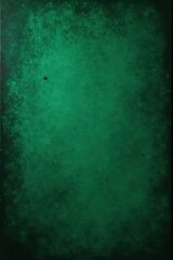 Obraz premium Dark emerald green vintage background, black shadowed edge Grunge pattern , dark, worn