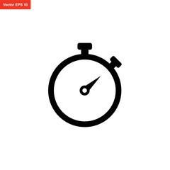 stopwatch icon simple and modern design