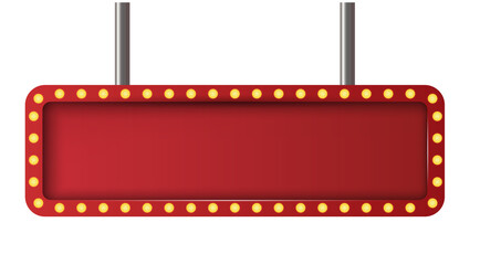 hanging light bulb frame