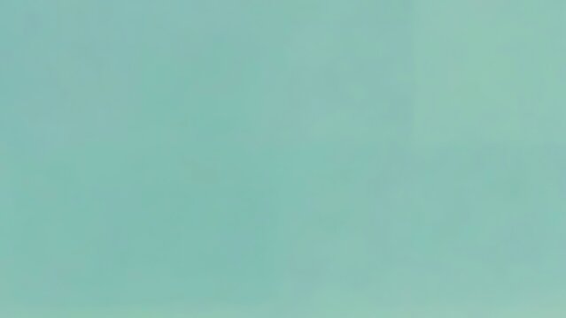 Subtle Aqua Green Solid Color Background