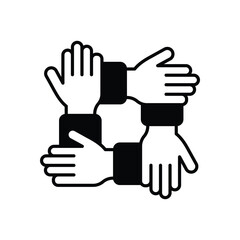 Team Work Vector icon