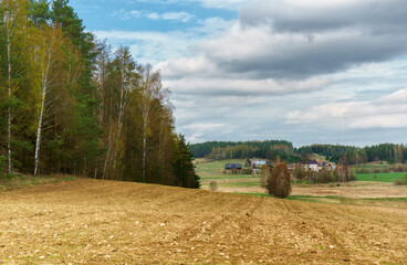  Wzgórza Sokólskie wiosną ,Podlasie, Polska © podlaski49