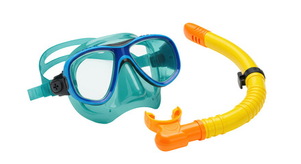 Isolated Snorkel Mask