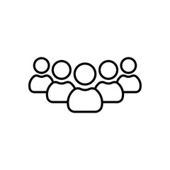 Obraz premium Audience Vector icon