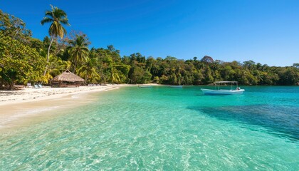 Fototapeta premium Tropical beach paradise (38)