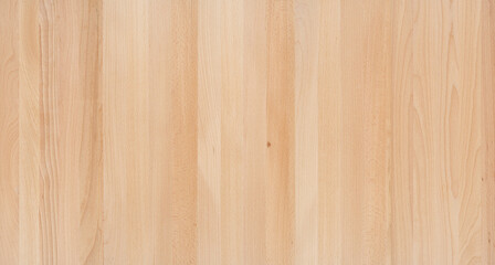 Seamless light wood plank texture with fine grain and soft natural color. Wooden surface background for interior, flooring, furniture, banner, wallpaper, and print design projects.