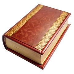 Obraz premium old book isolated on white background 