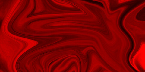 Black red satin dark fabric texture luxurious shiny that is abstract silk cloth background .abstract background or texture of rippled red silk fabric lines .close-up fragment of acrylic paint .