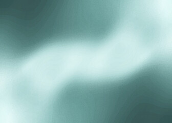 Teal Abstract Wave Light Background