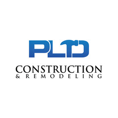 logo design letter initials p c combination gradient illustration full color