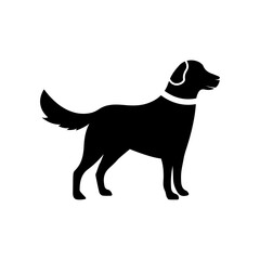 Dog Silhouette Vector, Pet Animal Clipart for Logos, T-Shirts and Decals