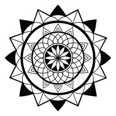 abstract geometric ornament