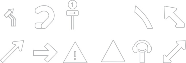 Obraz premium Attention danger a yellow triangle warns of high voltage electric hazard for this set of cutlery