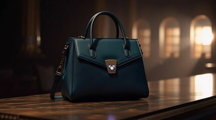 Magenta to Blue Gradient Fashion Purse – Unique Color Transition Handbag for Modern Women