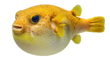 Isolated Pufferfish