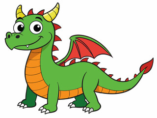 Fototapeta premium Cute Dragon