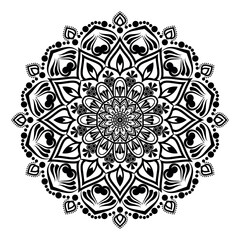 Tranquil Mandala Background Design: A Harmony of Art and Balance