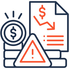 Financial Risk icon