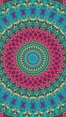 Fototapeta premium mandala motif design, kaleidoscope motif, mandala pattern, kaleidoscope pattern, wallpaper, mandala, kaleidoscope. HD
